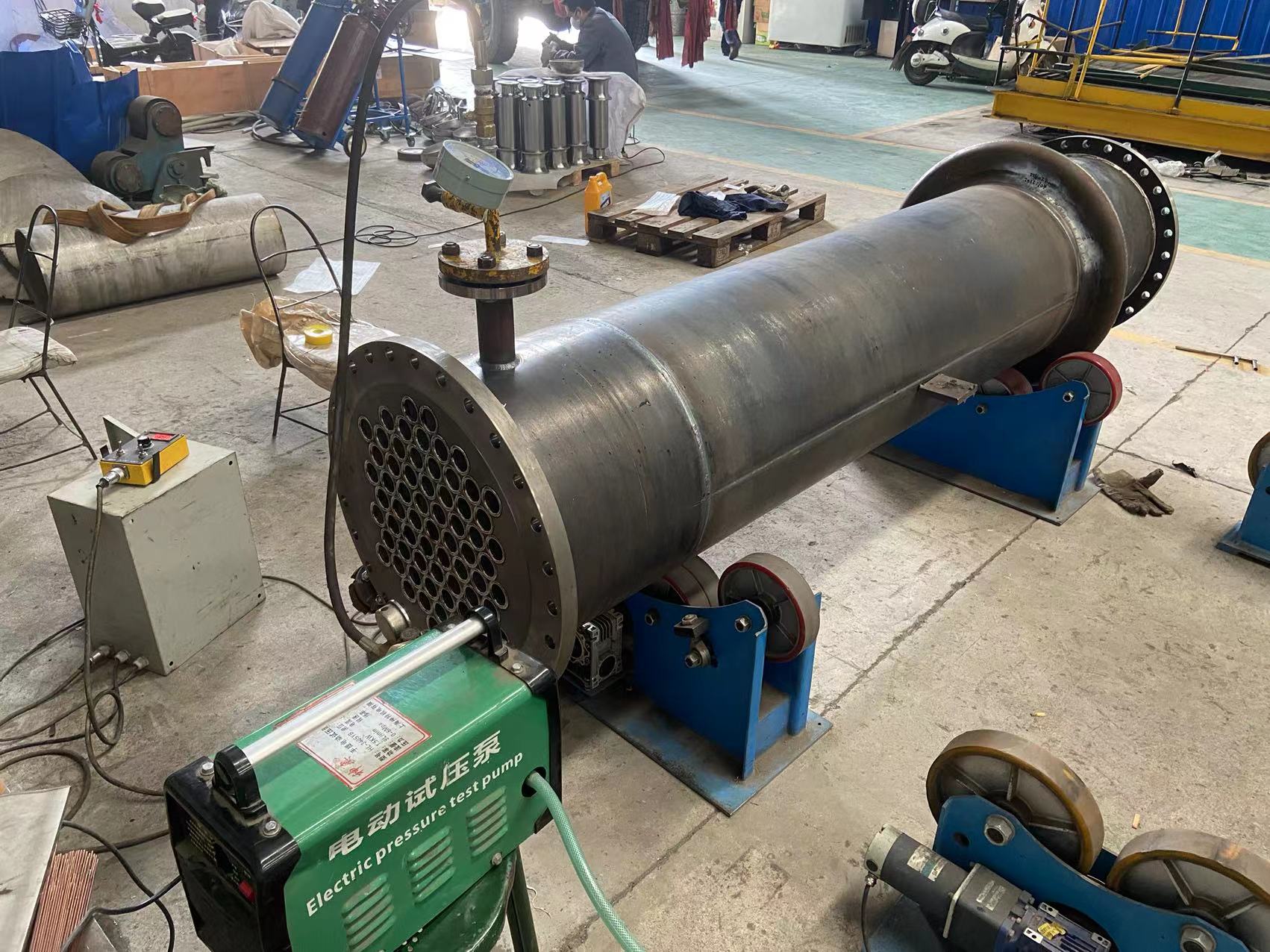 換熱器水壓檢測(cè)