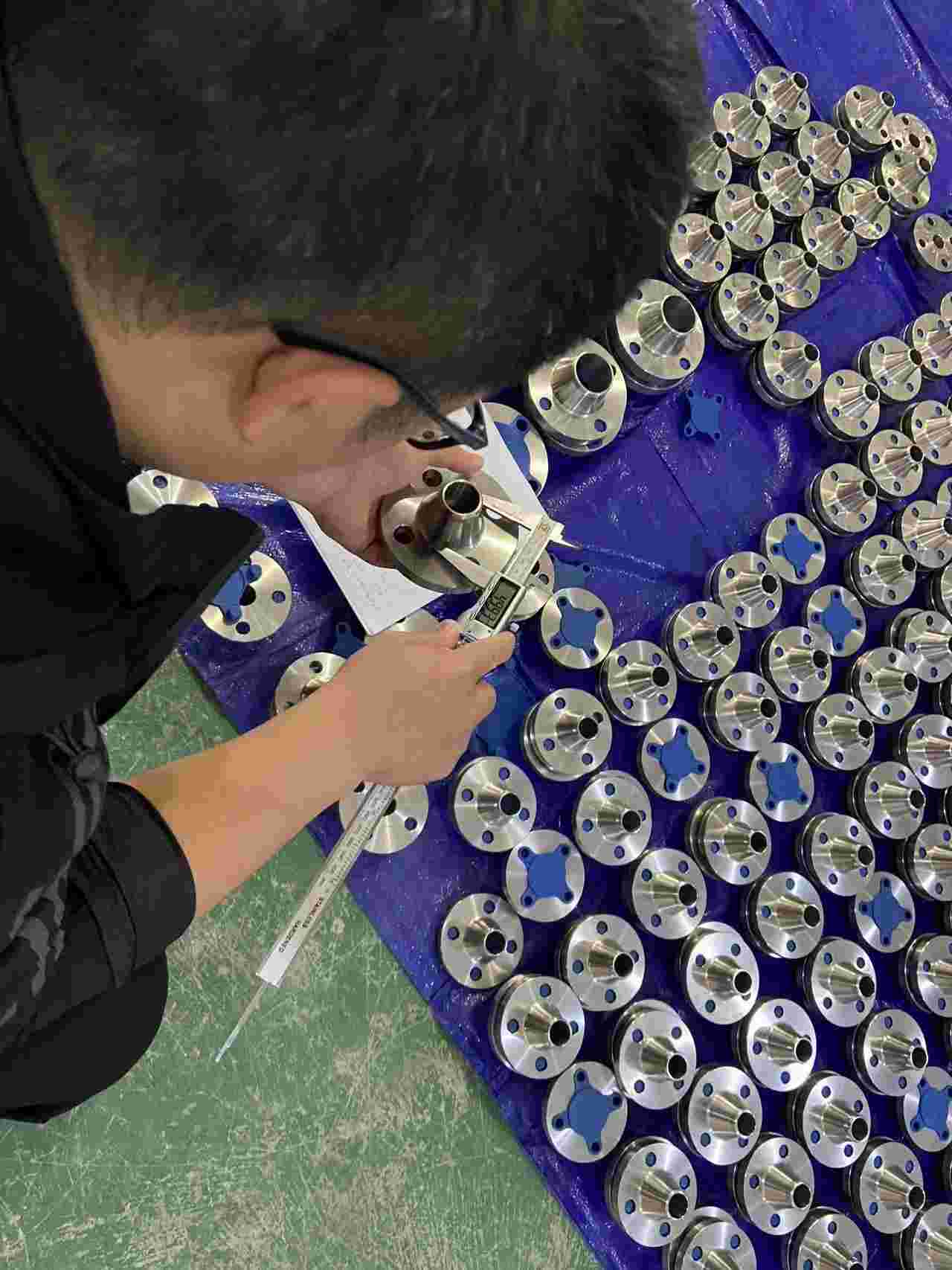 高徑法蘭外徑檢測