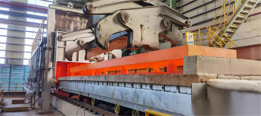 寶鋼德盛熱軋廠1780產(chǎn)線鈦板電加熱爐熱負(fù)荷試生產(chǎn)成功